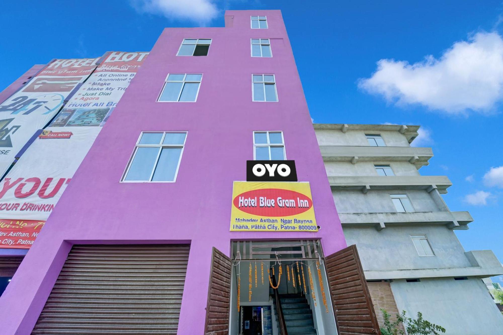 Hotel O Blue Gram Inn 巴特那 外观 照片